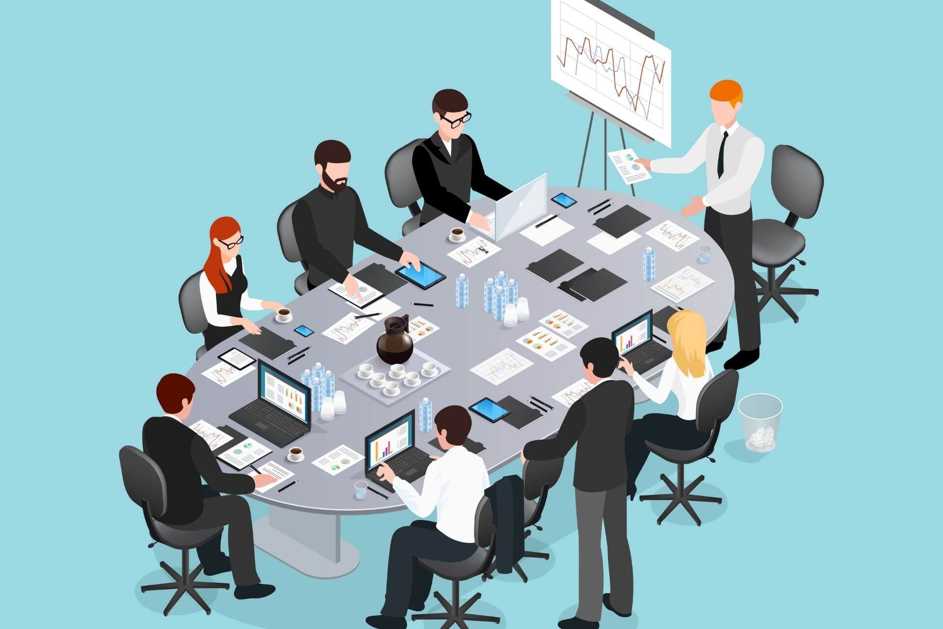 Manajemen Perusahaan Kelas B